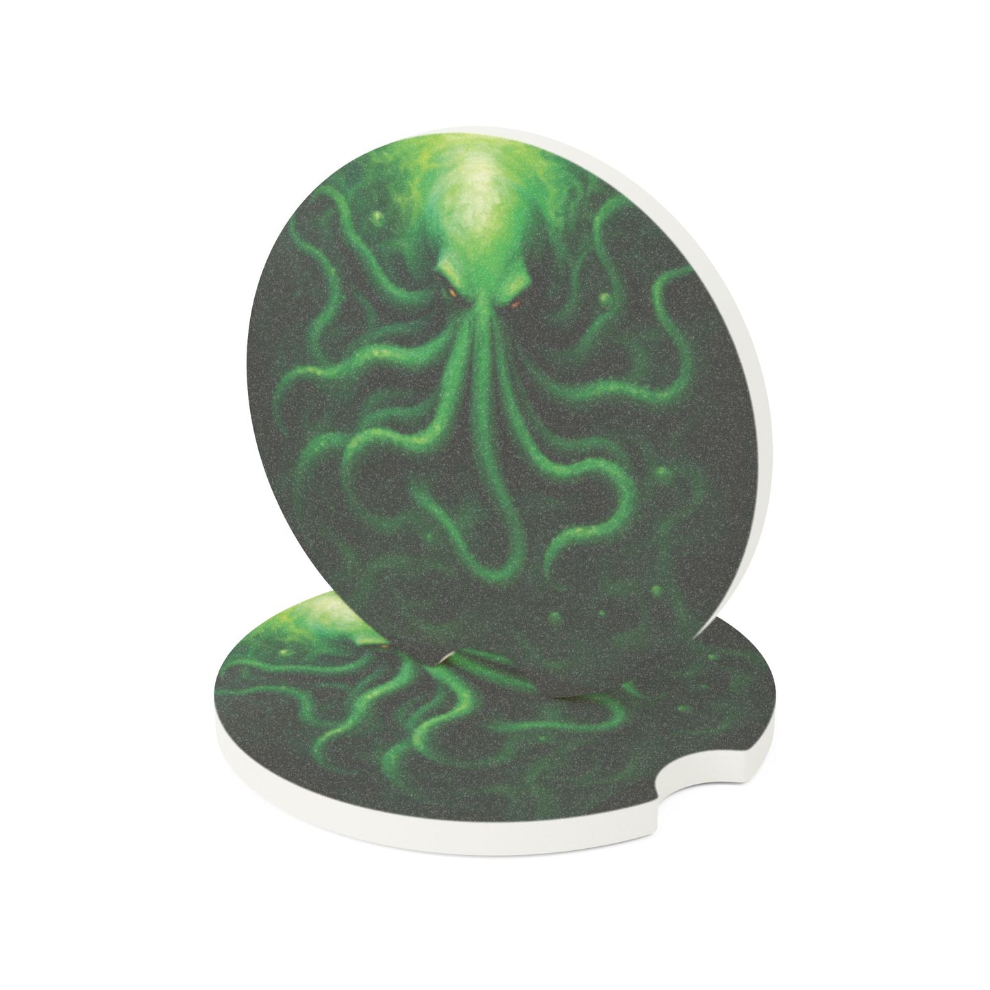 Cthulhu-Soapstone Car Coaster