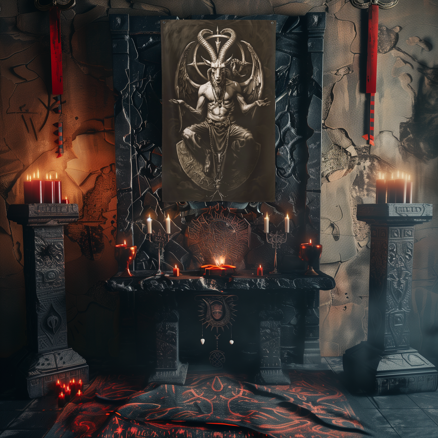 Banner-Baphomet