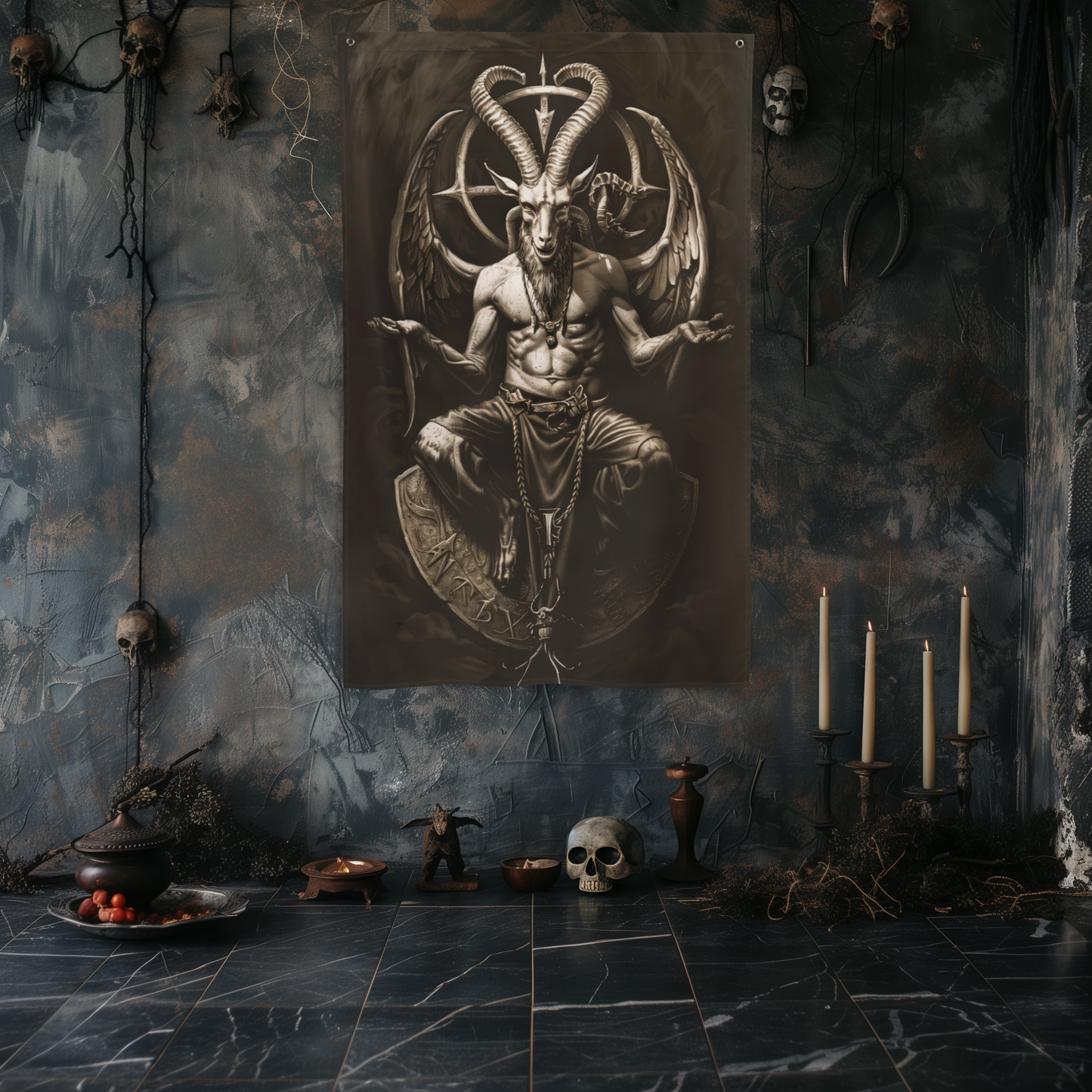 Banner-Baphomet