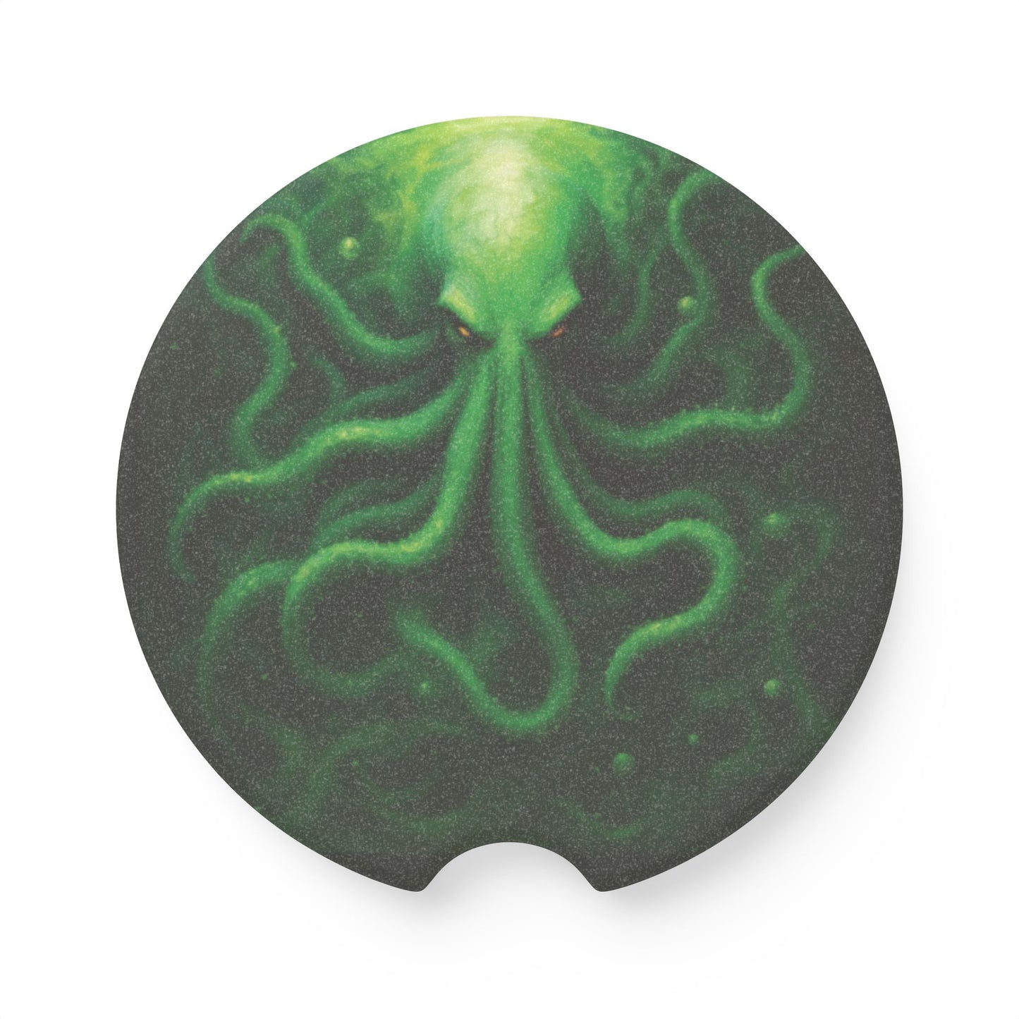 Cthulhu-Soapstone Car Coaster