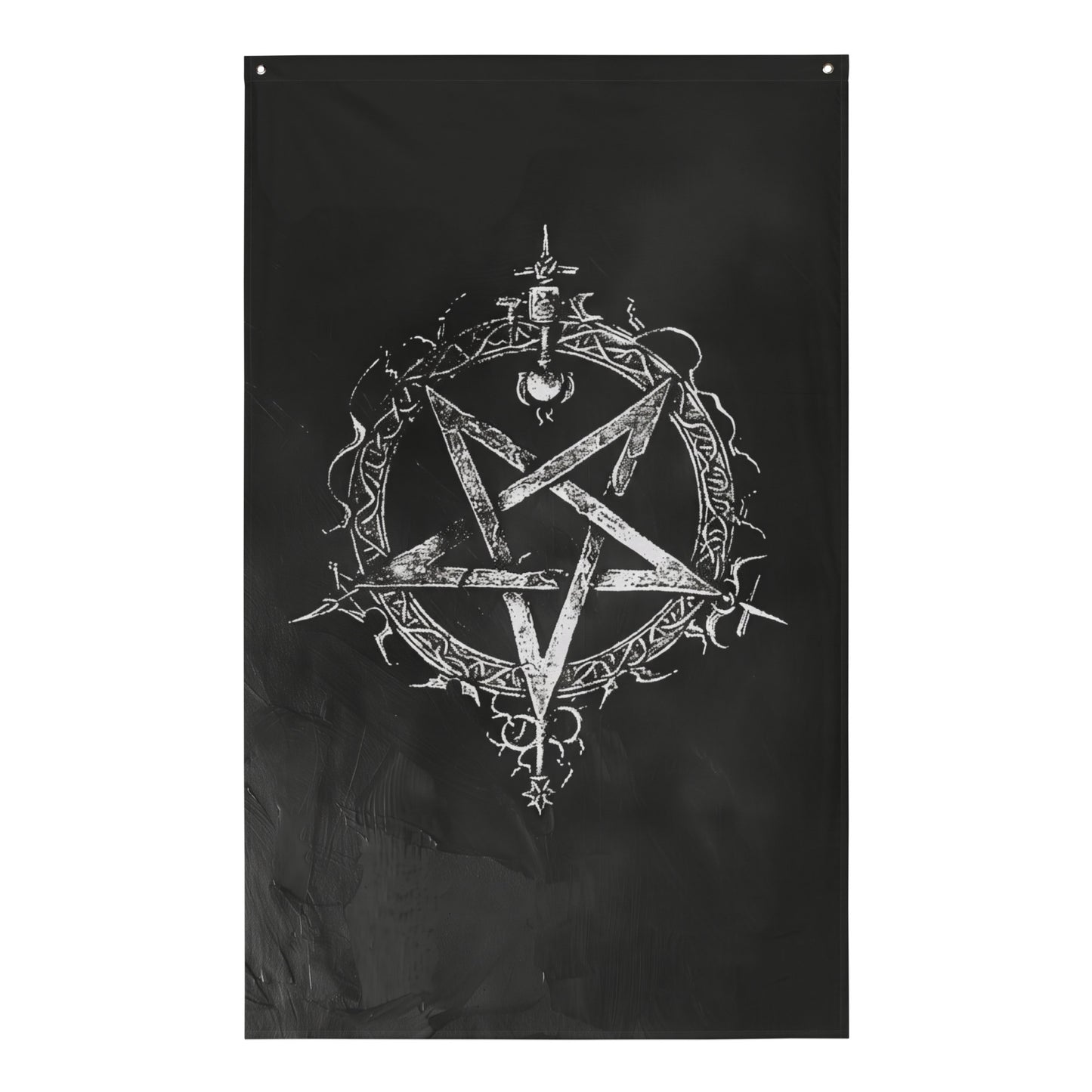 Banner-Inverted Pentagram