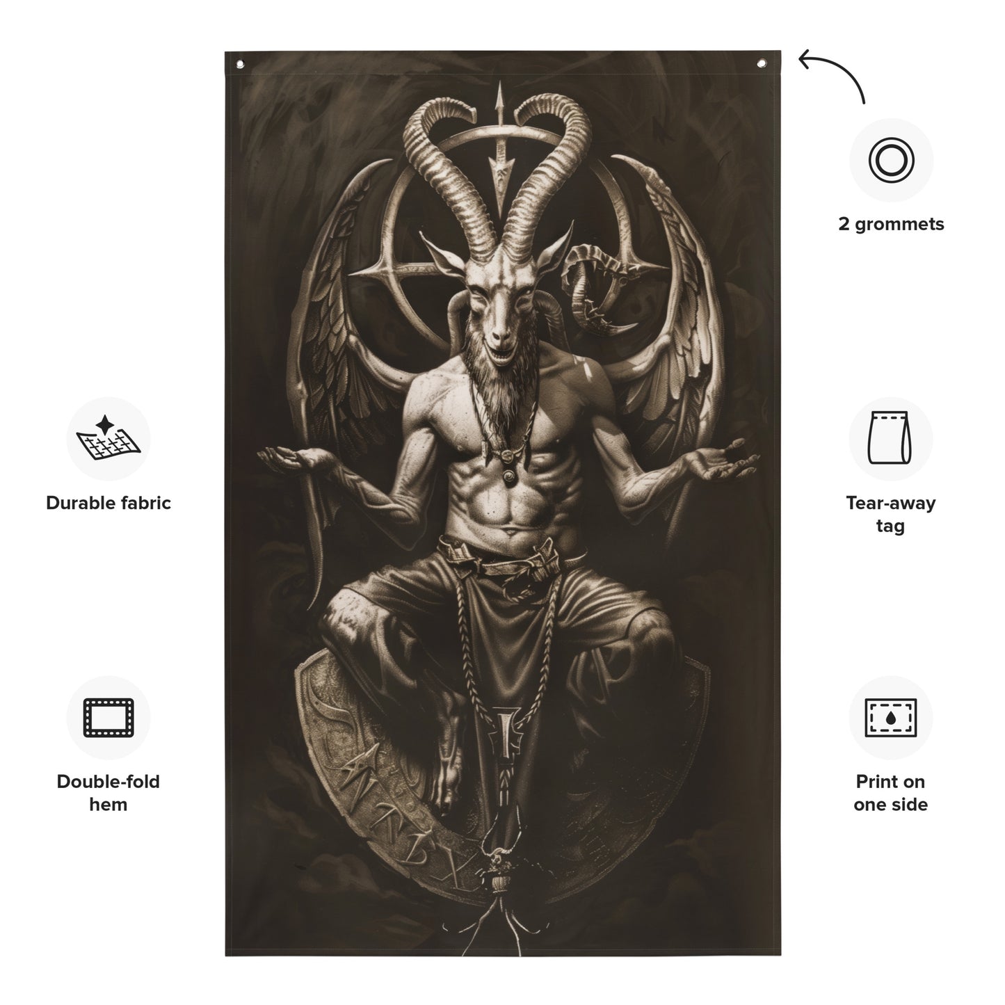 Banner-Baphomet